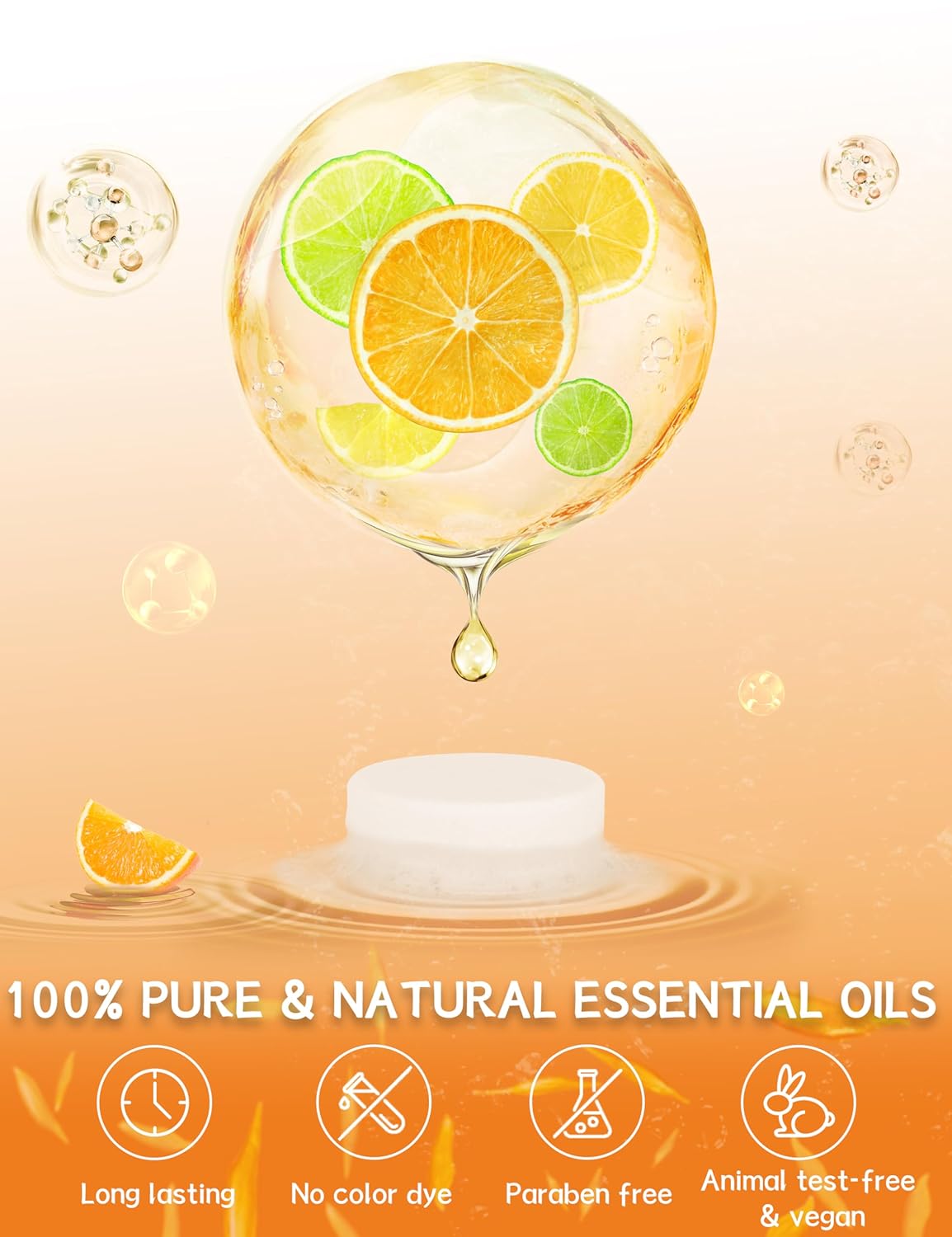 Shower Steamers Aromatherapy 15 Pack, Tangerin & Lemon Shower Bombs with Natural Essential Oils, Relaxation & Birthday Gifts for Women and Men, Stress Relief & Self Care Gifts, Shower Tablets