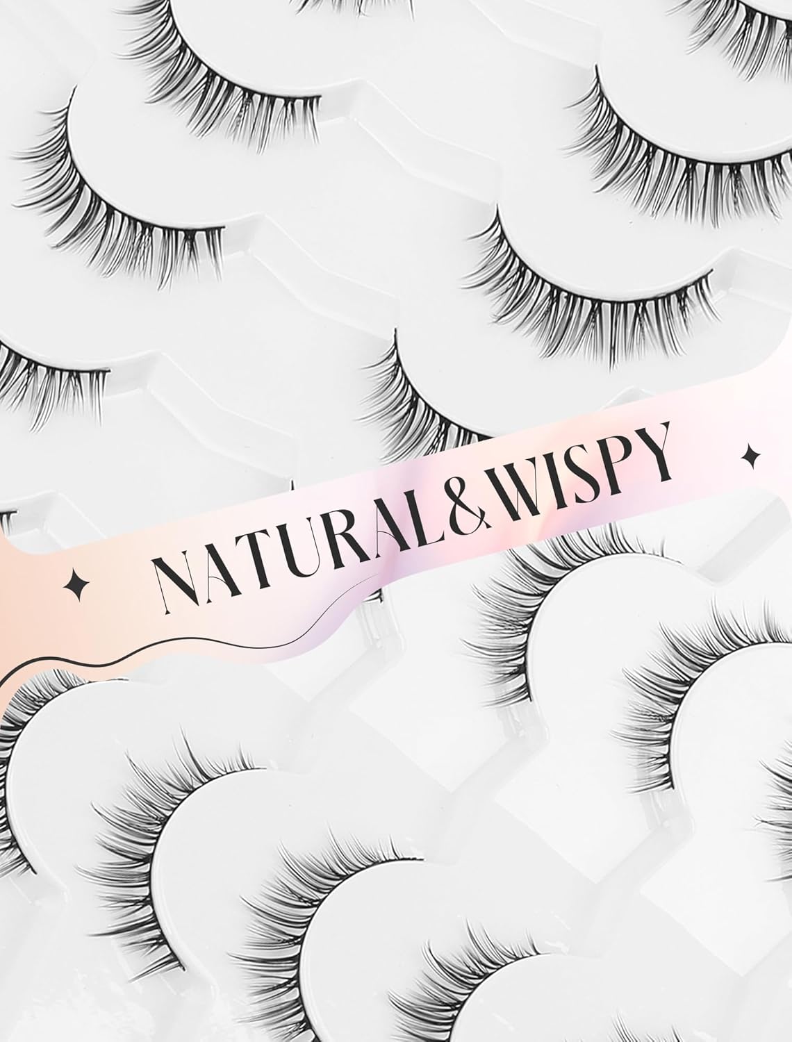 Natural Lashes Natural Eyelashes Short Eyelashes Natural Look False Eyelashes Wispy Eye Lashes Small Lashes Fake Lashes K17