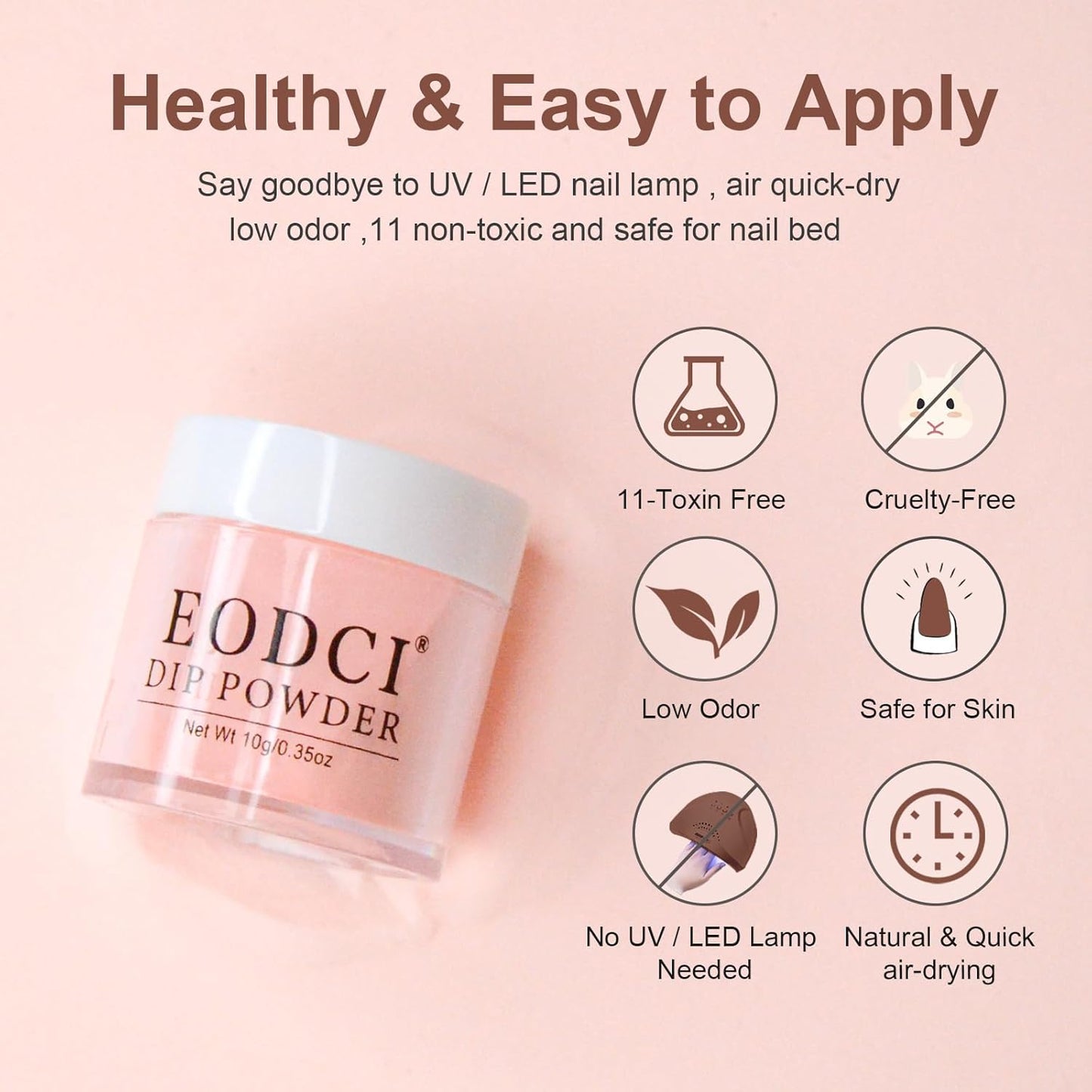 Dip Powder Nail Kit Starter, 30 Colors Dip Nails Bright Hot Pink Glitter, Rainbow Color Acrylic Dipping Powder Liquid Set with Base/Top Coat Activator Brush Saver for Manicure DIY Gift