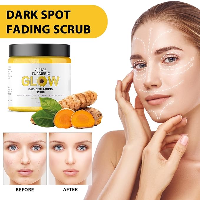 Glow Combo Skincare Set,3 In 1 Turmeric Combo Skincare Set，Turmeric Glow Butter, Skincare Gift Set For All Skin Type (1 Set)