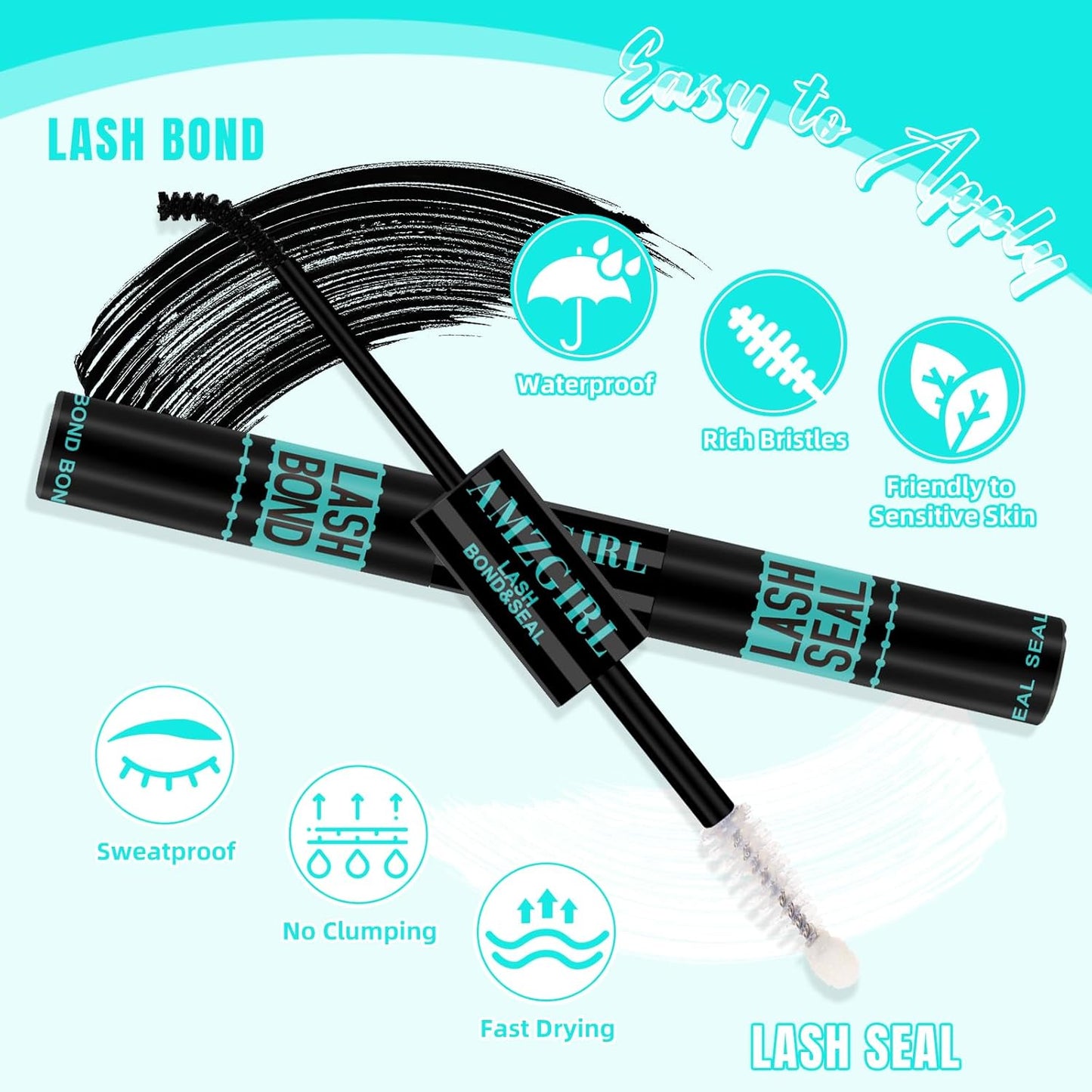 Lash Clusters Kit 320Pcs 70D 90D,DIY Individual Eyelash Extension Kit, Cluster Lashes with Lash Bond and Seal, Lash Remover and Lash Applicator Tool For False Eyelash Cluster Kit (D-Mix10-16mm)