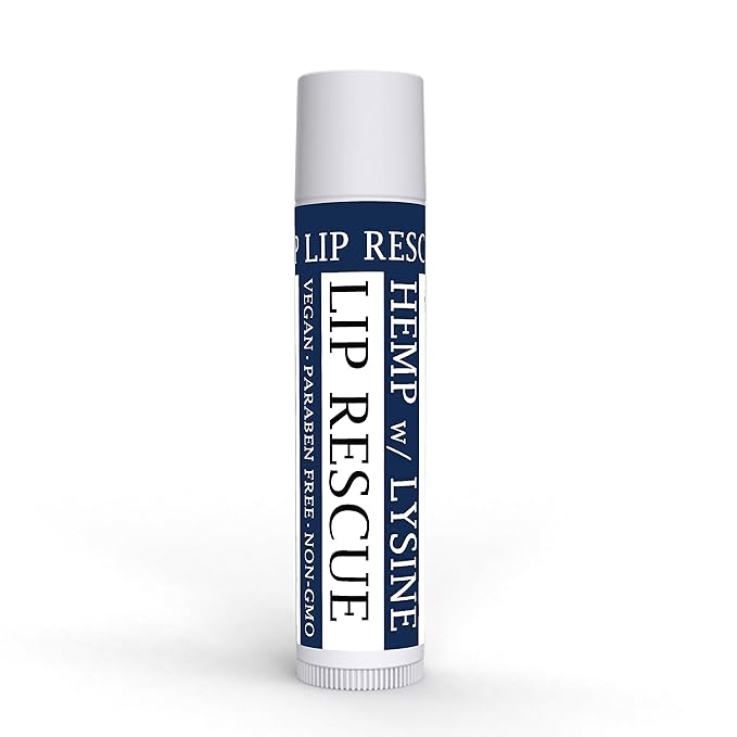 Hemp Lip Balm with L-Lysine-Heal, Moisturize, Protect (5)