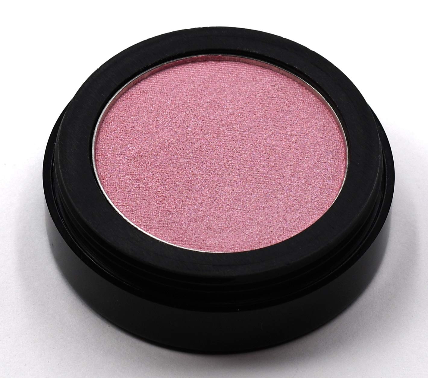 Pink Glow Satin Light Baby Pink Opal Sunkissed Shimmering Shimmer Pressed Powder Single Vegan Eyeshadow; Talc, Paraben & Cruelty Free