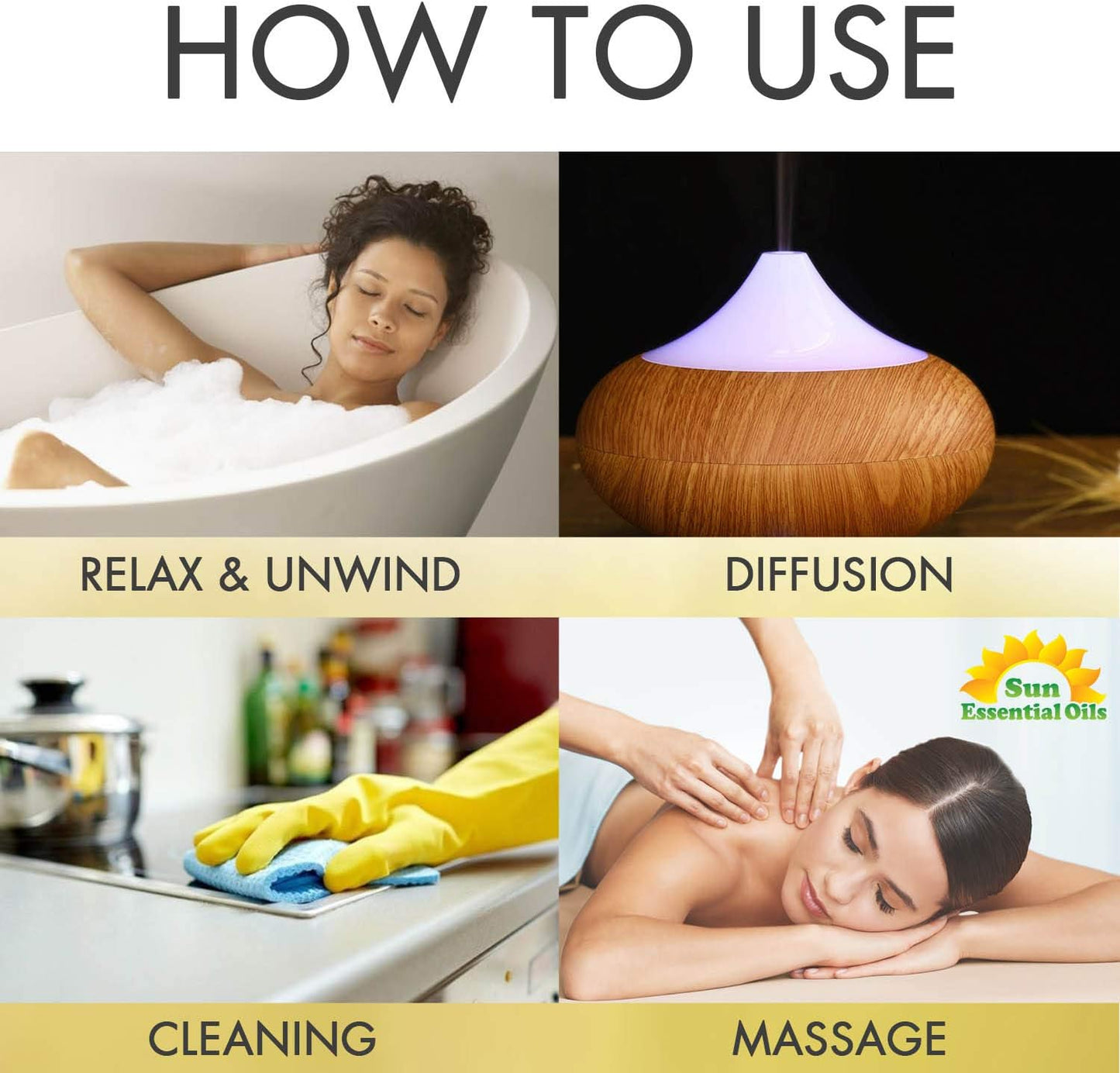 Sun Essential Oils Fennel Essential Oil – Pure Aromatherapy for Diffusers (4 oz)