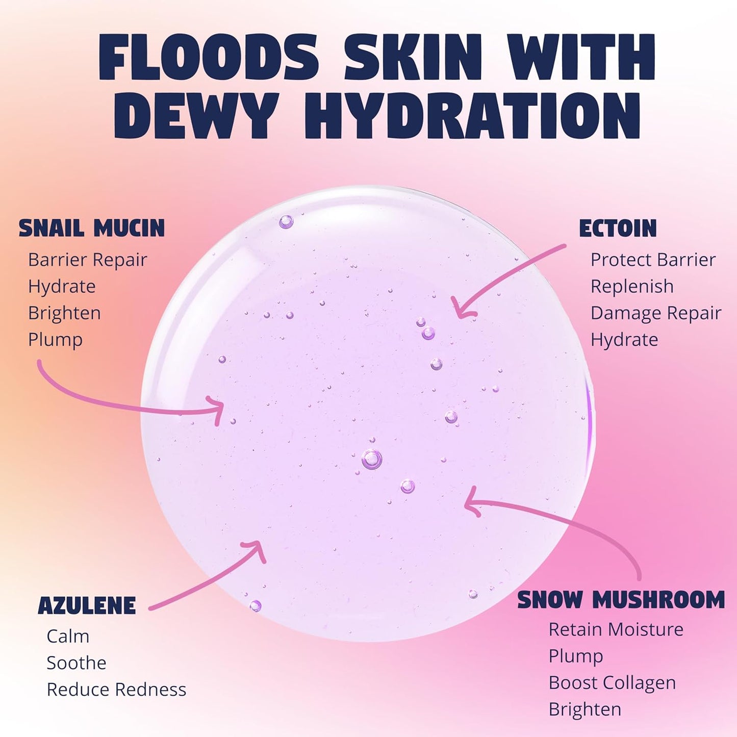 Star Light Snail Mucin Face Serum with Blue Light Skin Defense, 3.38 Oz – Silky Smooth Korean Glow Serum that Restores Moisture and Leaves Skin Brighter, Plumper, Soothed and Smooth