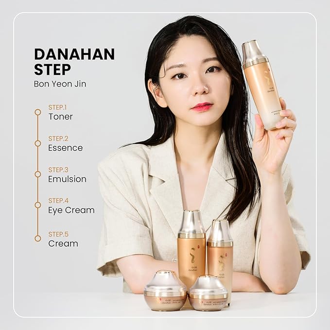 Bon Yeon Jin Skin Care 4pcs Special Set | Anti-Wrinkle, Moisturizing, Hydrating, Soothing, Korean Skin Care, Korean Skin Care Set