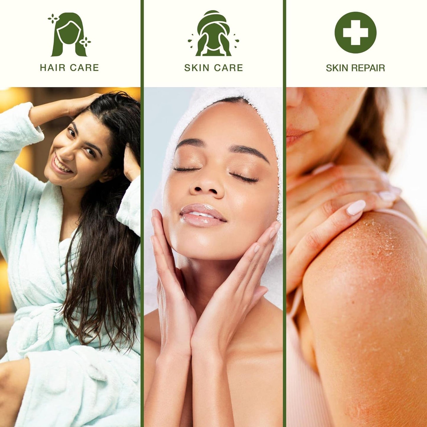 Green Leaf Naturals Aloe Vera Spray | 99% Cold-Pressed Aloe Vera Juice with Vitamin C, E & A | Hair, Skin, Facial Moisturizer, Sunburn Relief & After Sun Lotion 8oz