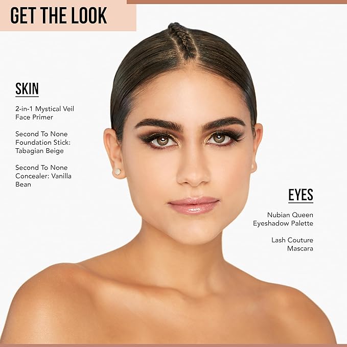 Glamazon Second to None Foundation Stick, Tabagian Beige, Light-to-Full Coverage, Weightless Makeup With a Glowy Natural Finish