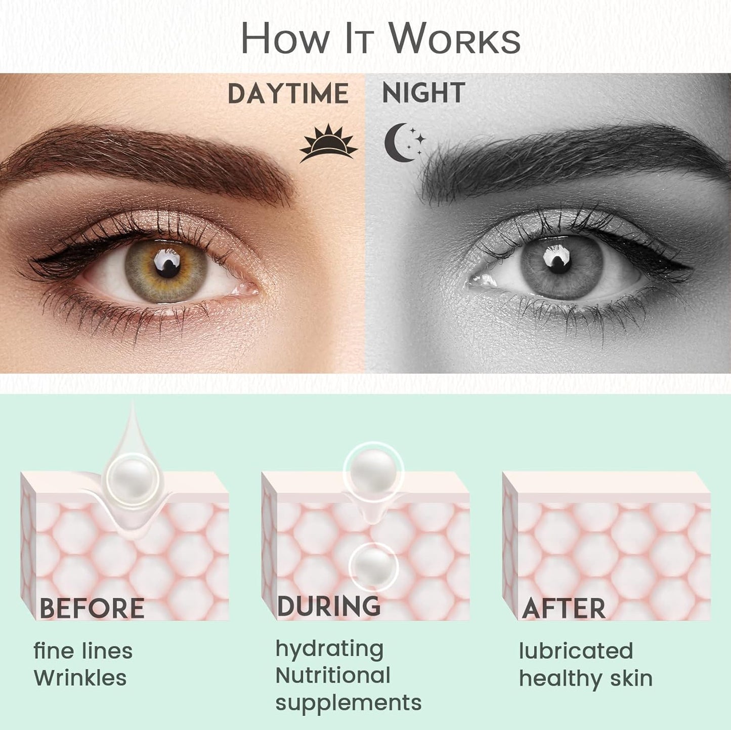 Under Eye Patches for Dark Circles and Puffiness - Under Eye Masks Anti-Aging Collagen Hyaluronic Acid, Reduce Dark Circles & Wrinkles Skincare Beauty Products for Self Care (30 Pairs)