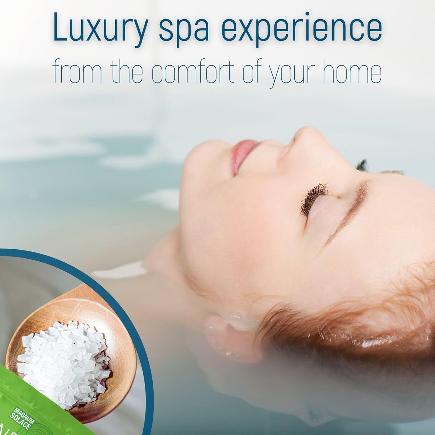 Magnesium Flakes for Bath - Magnesium Chloride Flakes - Dead Sea Salts for Soaking, 3 LBS