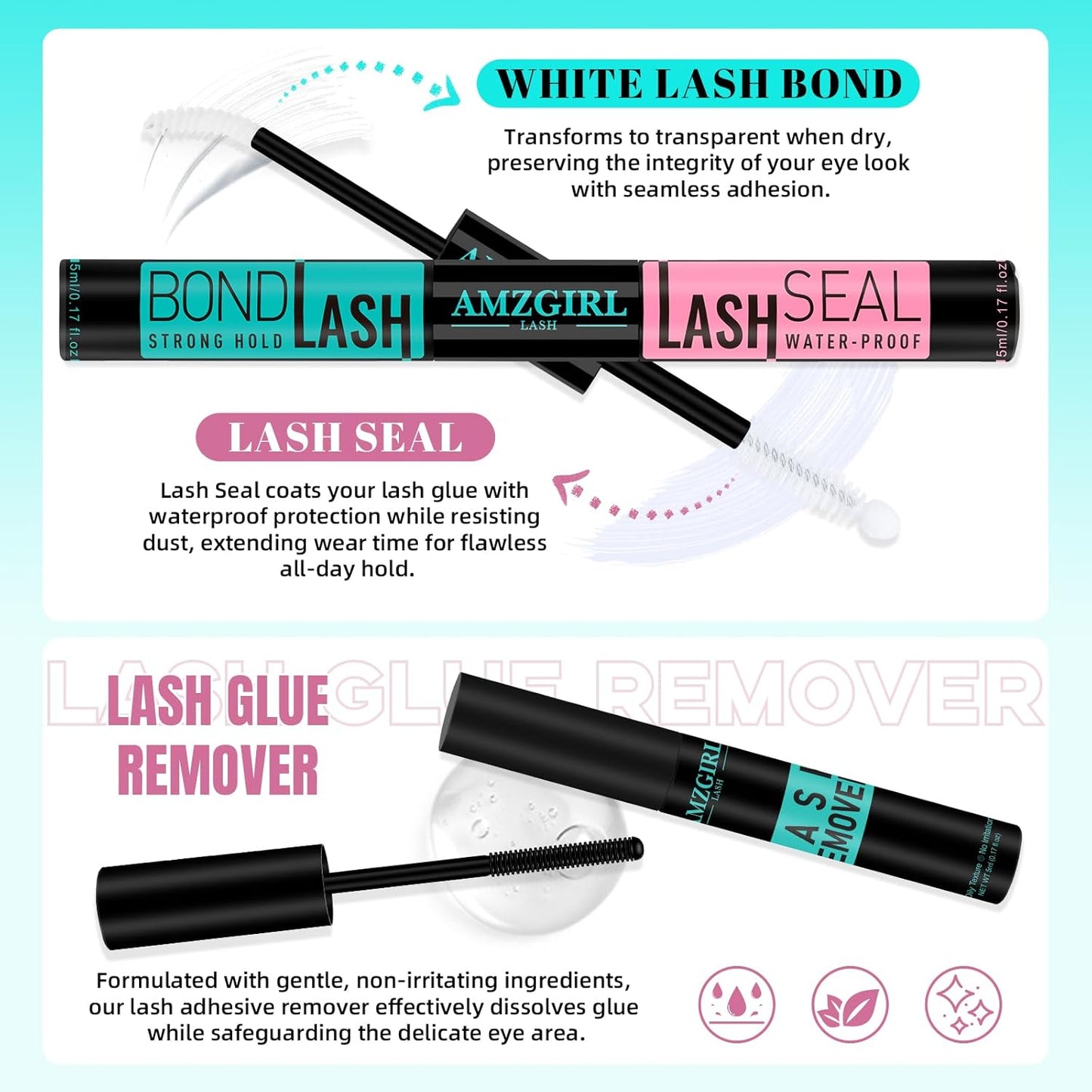 Lash Clusters Kit 128PCS Left & Right Lashes Cluster Kit with Wide Band Eyelash Clusters,White Eyelash Bond and Seal,Lash Remover and Tweezer for Cluster Eyelash Extensions(Daisy,D-12mm)