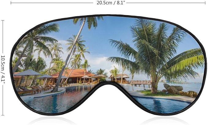 Custom Eye Mask Design Your Own Personalized Eye Shade Add Your Image Text Logo Light and Easy to Carry Effective Shadin Adjustable, Lime, 8.1"x4.1"