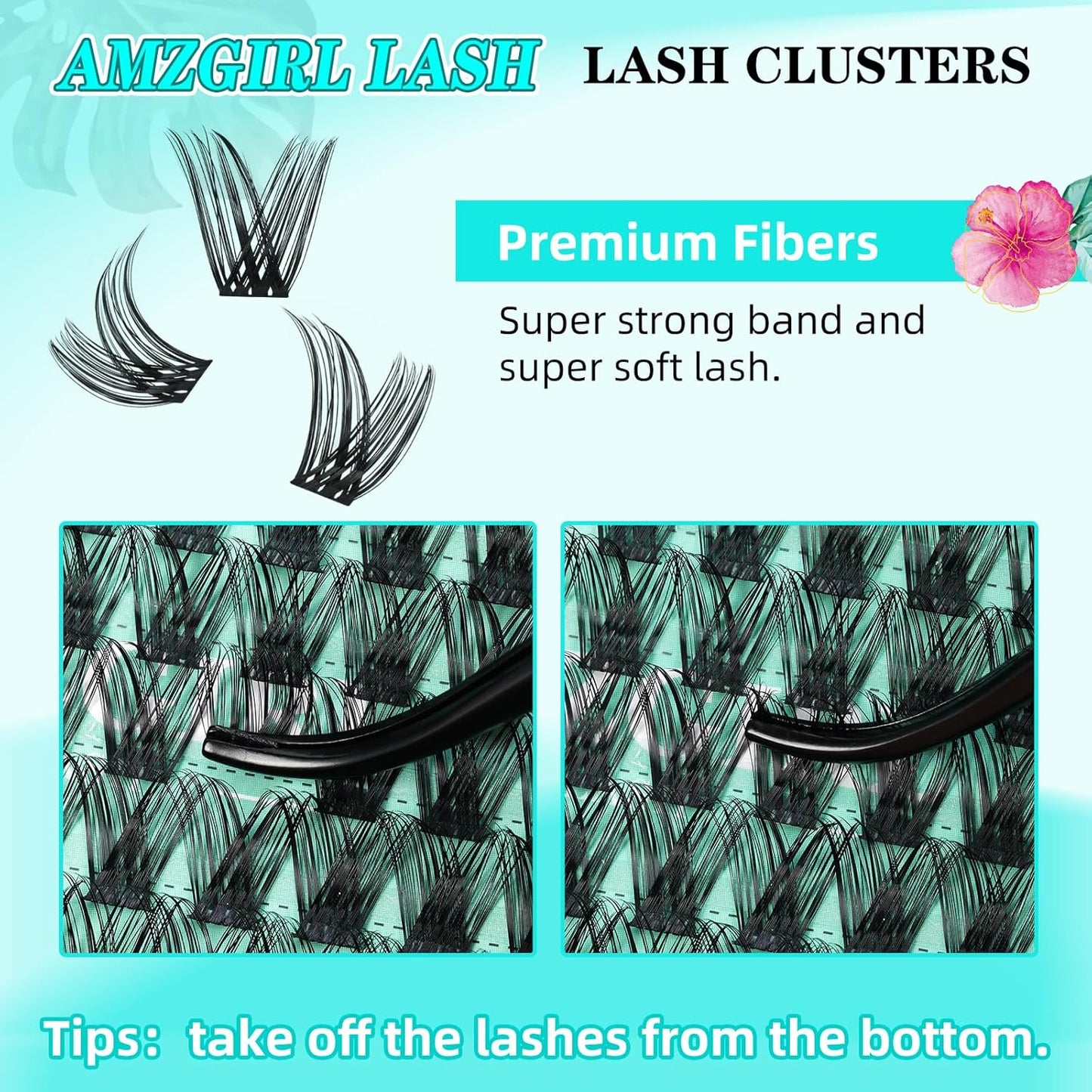 Lash Clusters Wet Look 168Pcs Eyelash Cluster Ultra-Thin Lash Band Eyelashes Extensions Spiky Anime Wide Span Lashes(Hollyhock,C-Mix10-18mm)