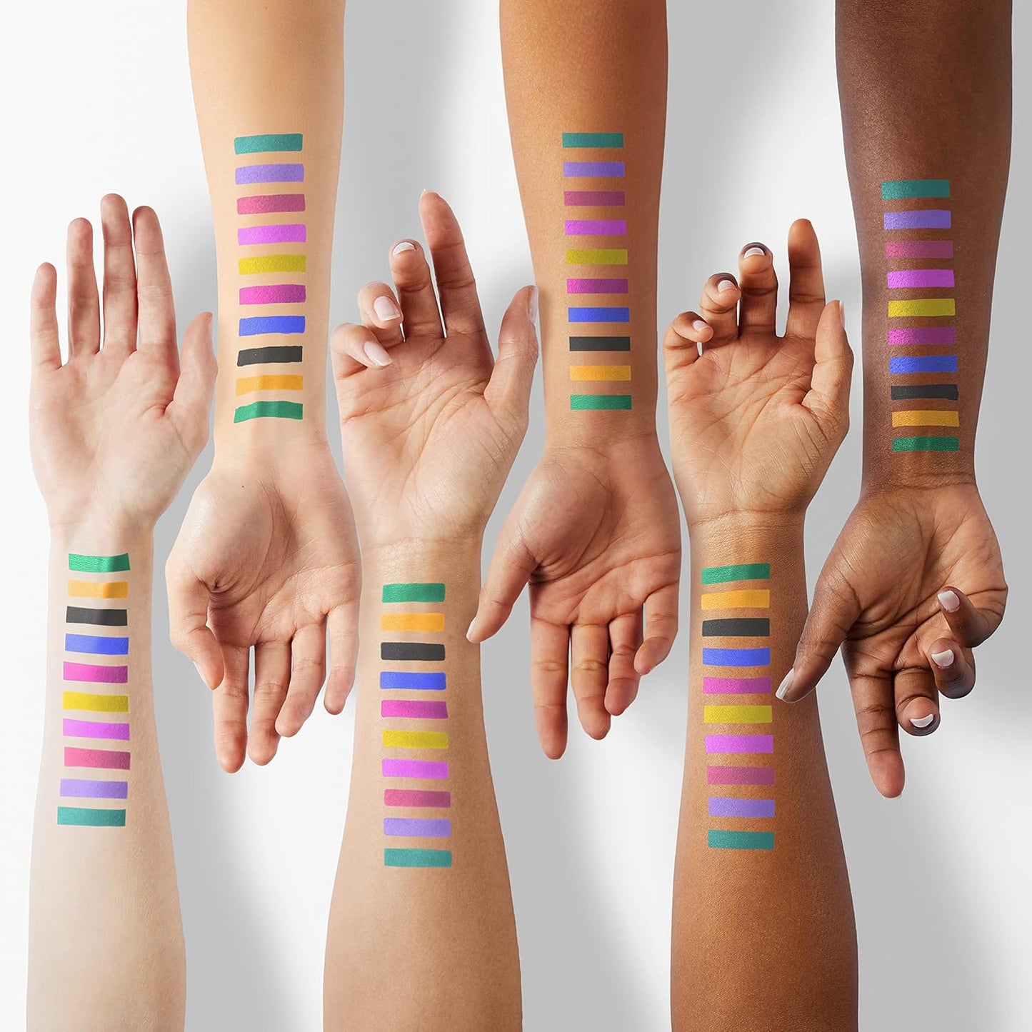 KYDA 10 Colors Lipstick Set, 5 Matte Velvet & 5 Shimmer Metallic Lips Color, Non-Stick Cup Long Wear Lip Glaze, High Pigmented Lipstick Cosmetic Gift Kit for Glossy and Full Matte Lip Gloss