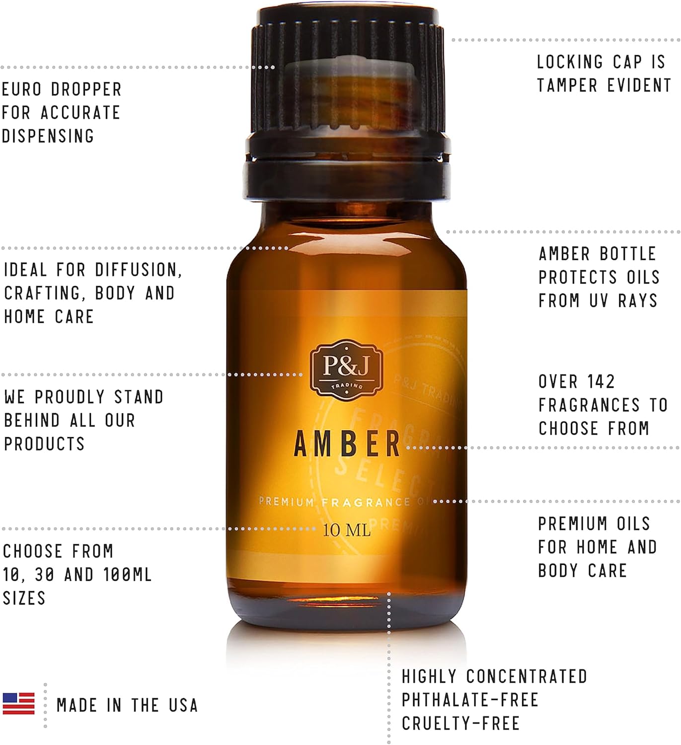 P&J Trading - Forest Pine Scented Oil 100ml - Fragrance Oil for Candle Making, Soap Making, Diffuser Oil