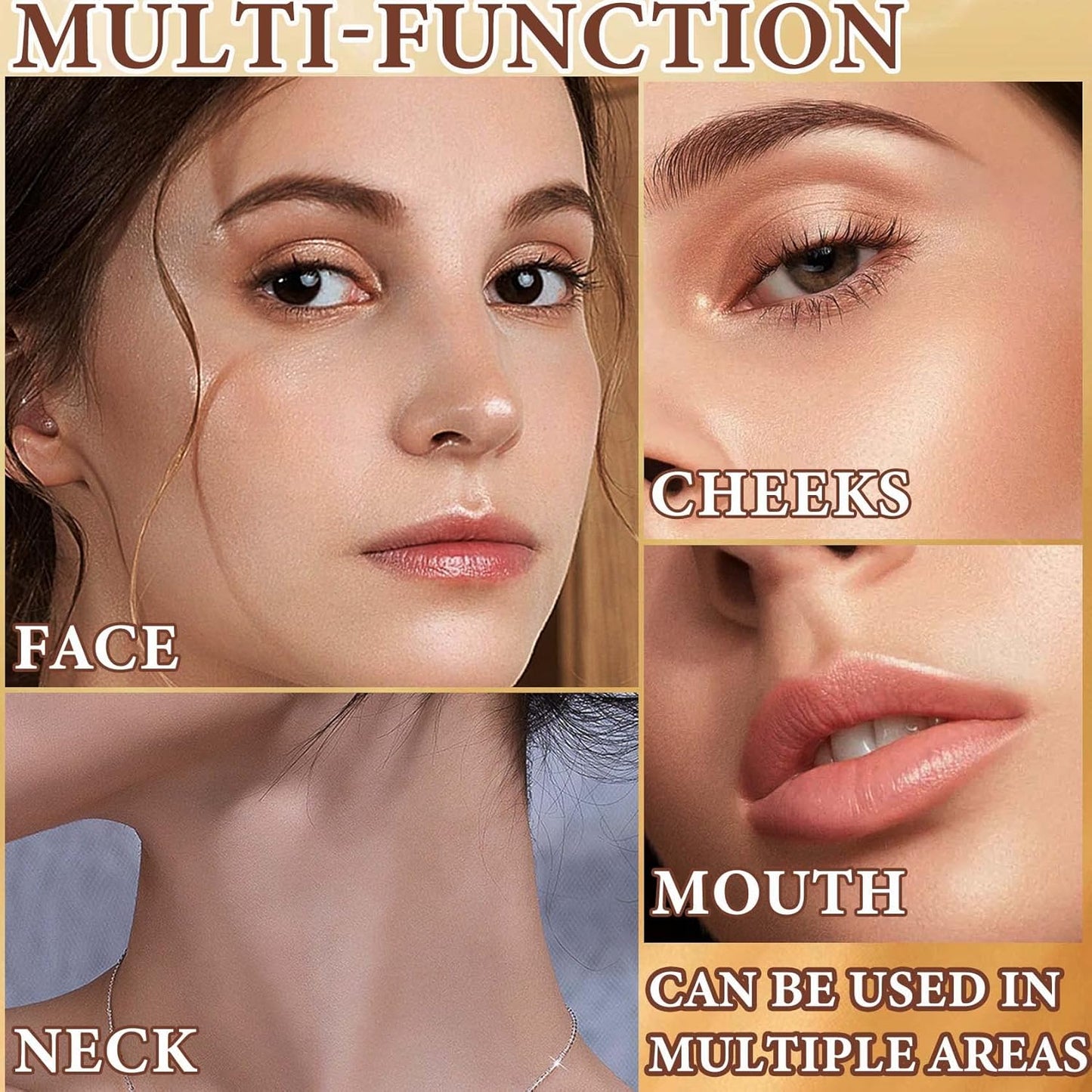 Loose Face Powder,Oil Control Loose Face Setting Powder Matte Flawless Finish Make Up Setting Powder Lightweight Long Lasting Finishing Powder Soft Natural Focus Effect Makeup(3#)
