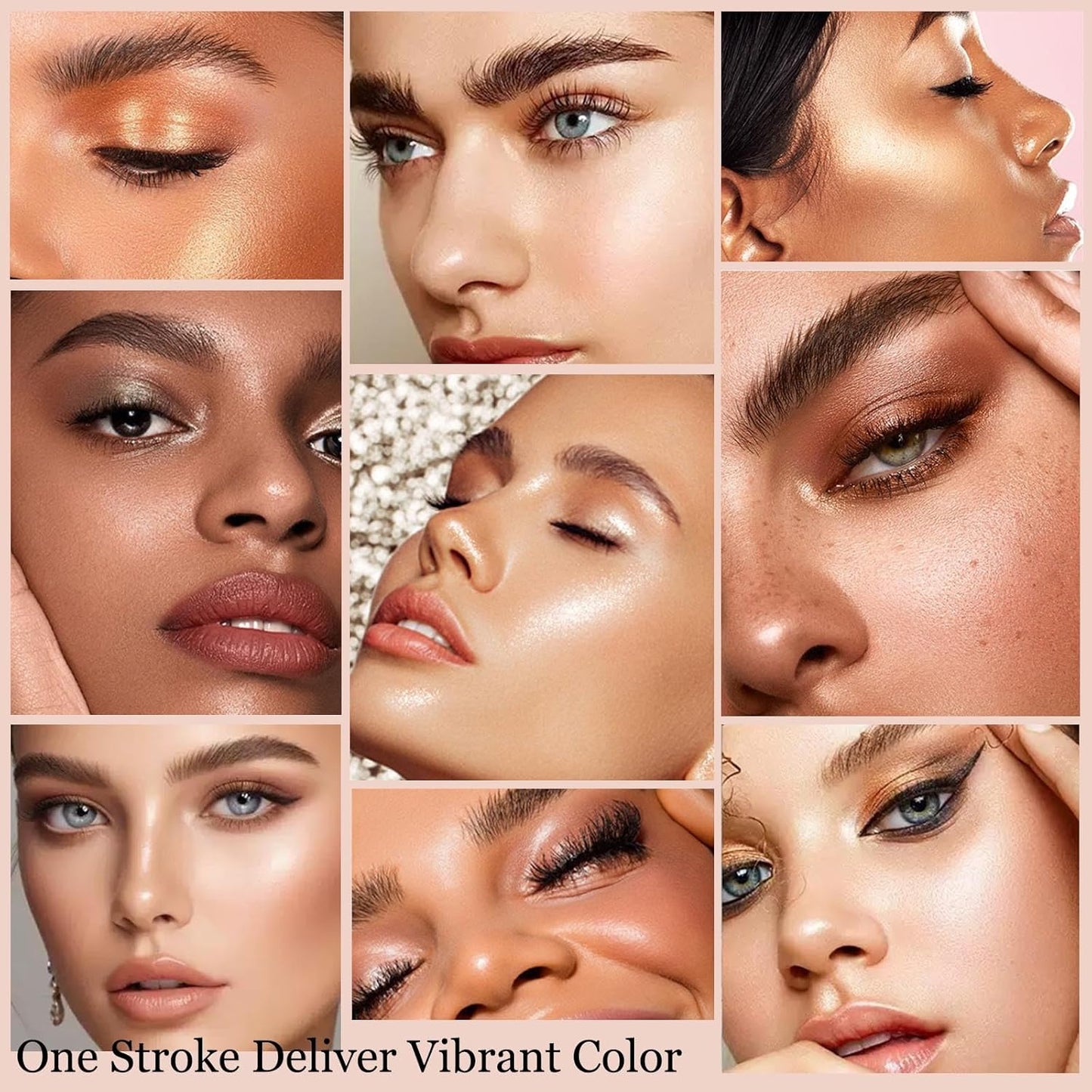 Cream Eyeshadow Stick Blendable Shimmer Eyeshadow Long Lasting High Pigment Eye Shadow Sticks,Waterproof Hypoallergenic eyeshadow Pencil (10#)