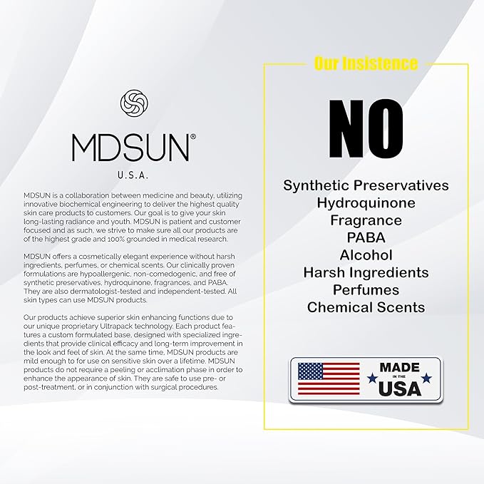 MDSUN Intensive Eye Gel, Alcohol Free, Support Natural Collagen, Keep Skin Moisturized, Radiant & Reduce Lines, Wrinkles, Puffiness, Dark Circles, 15mL