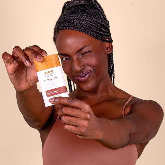 Raw Sugar Santal Body Love Bundle - Body Scrub, Body Lotion, Soap Bar, & Deodorant, Vegan and Cruelty Free, Formulated without Sulfates + Parabens