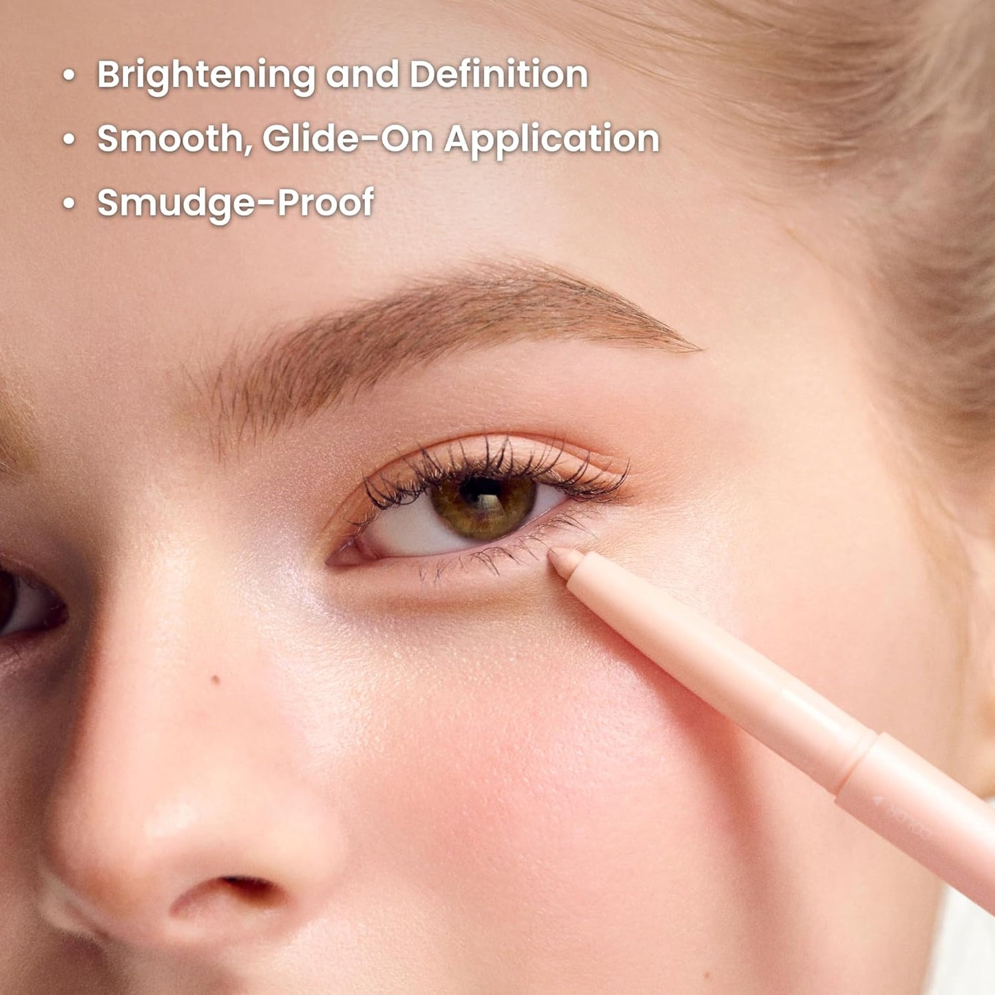 COLORGRAM Under Eye Highlighter Stick 03 Real Tone | Silky-Smooth Long-Lasting Highlighter & Contouring Stick for Smudge-Proof, Shining Daily Makeup | K-Beauty Face Highlighters & Luminizers