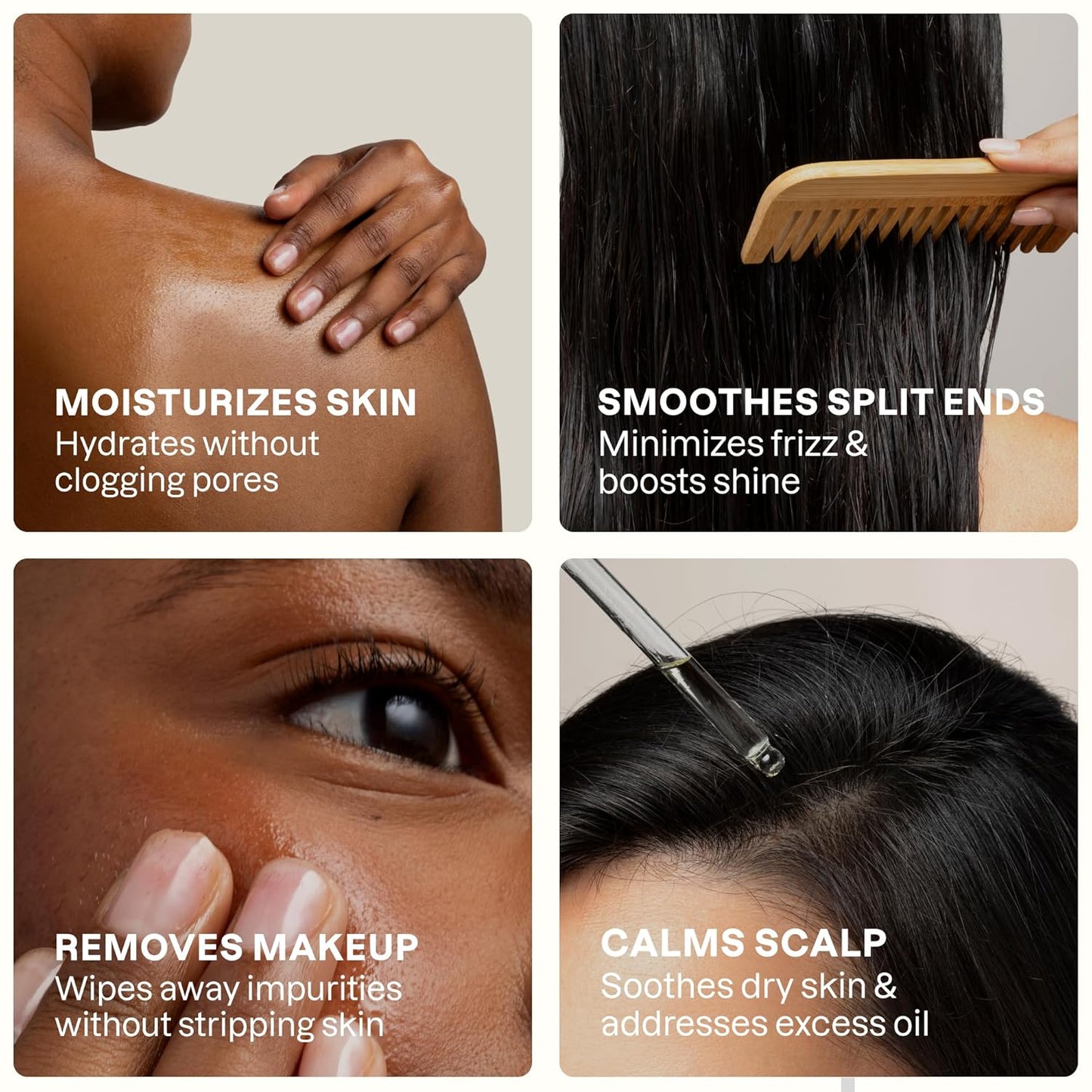 Cliganic Organic Jojoba Oil 16oz with Pump, 100% Pure | Bulk, Moisturizing Oil for Face, Hair, Skin & Nails | Natural Cold Pressed (Packaging May Vary)