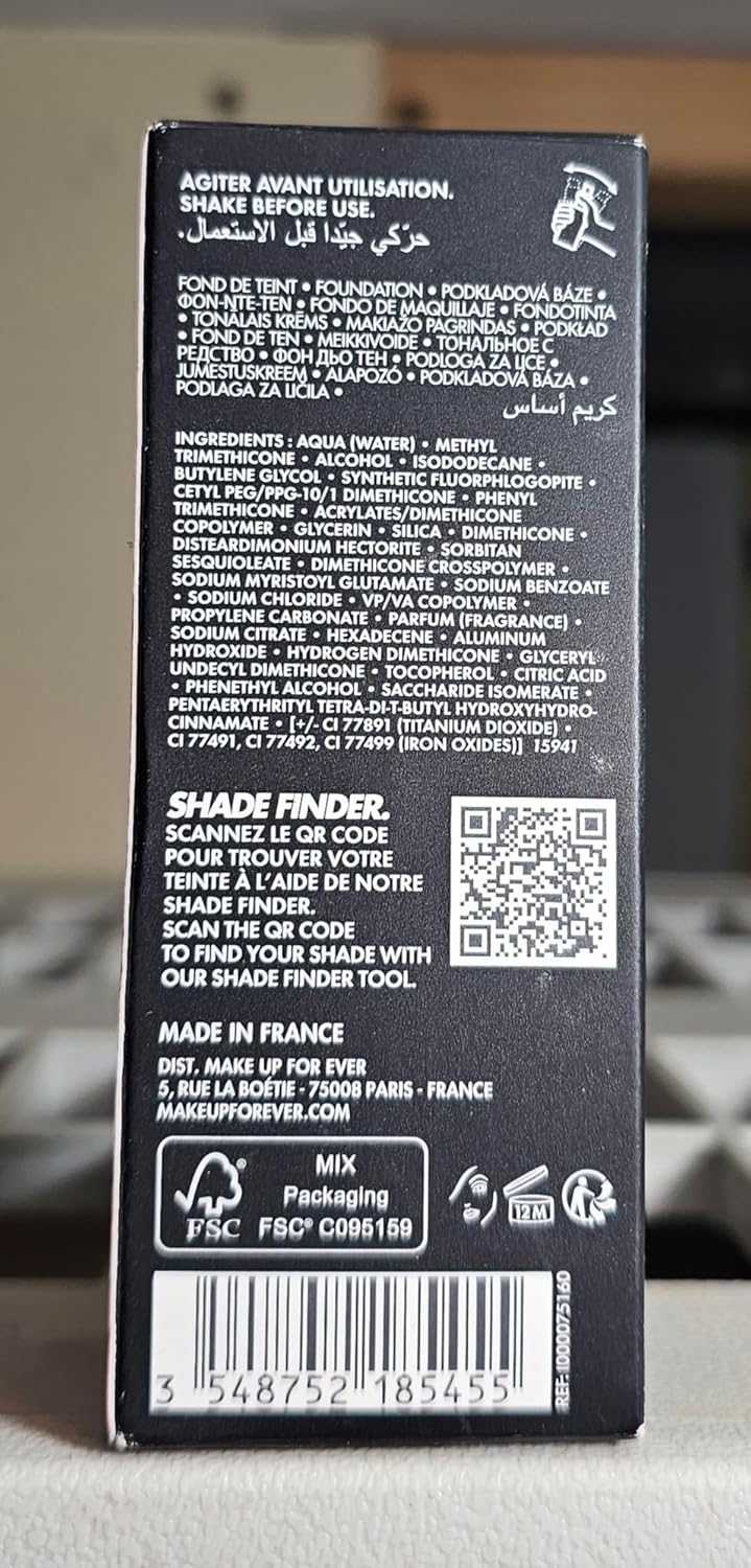 HD Skin Undetectable Longwear Foundation - 2Y20 by Make Up For Ever for Women - 1 oz Foundation