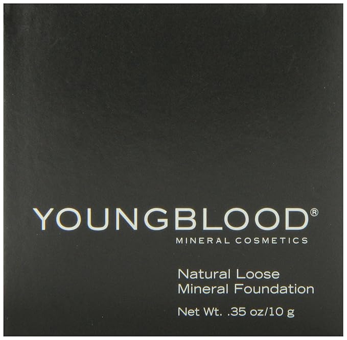 Natural Loose Mineral Foundation - Mahogany by Youngblood for Women - 0.35 oz Foundation