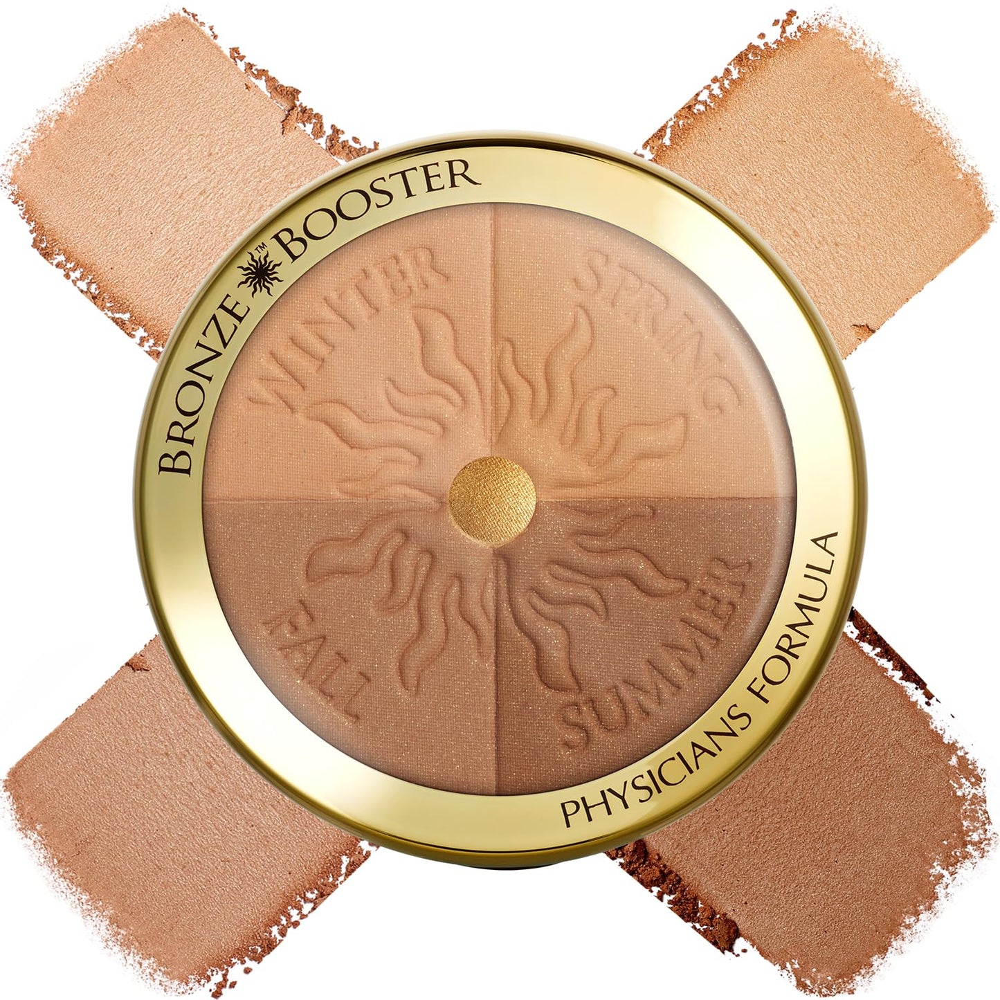 Physicians Formula Bronze Booster Glow-Boosting Season-to-Season,Customizable Seasonal Glow, Lasting Tan Boost, Hypoallergenic Powder, Cruelty-Free & Hypoallergenic - Medium-to-Dark