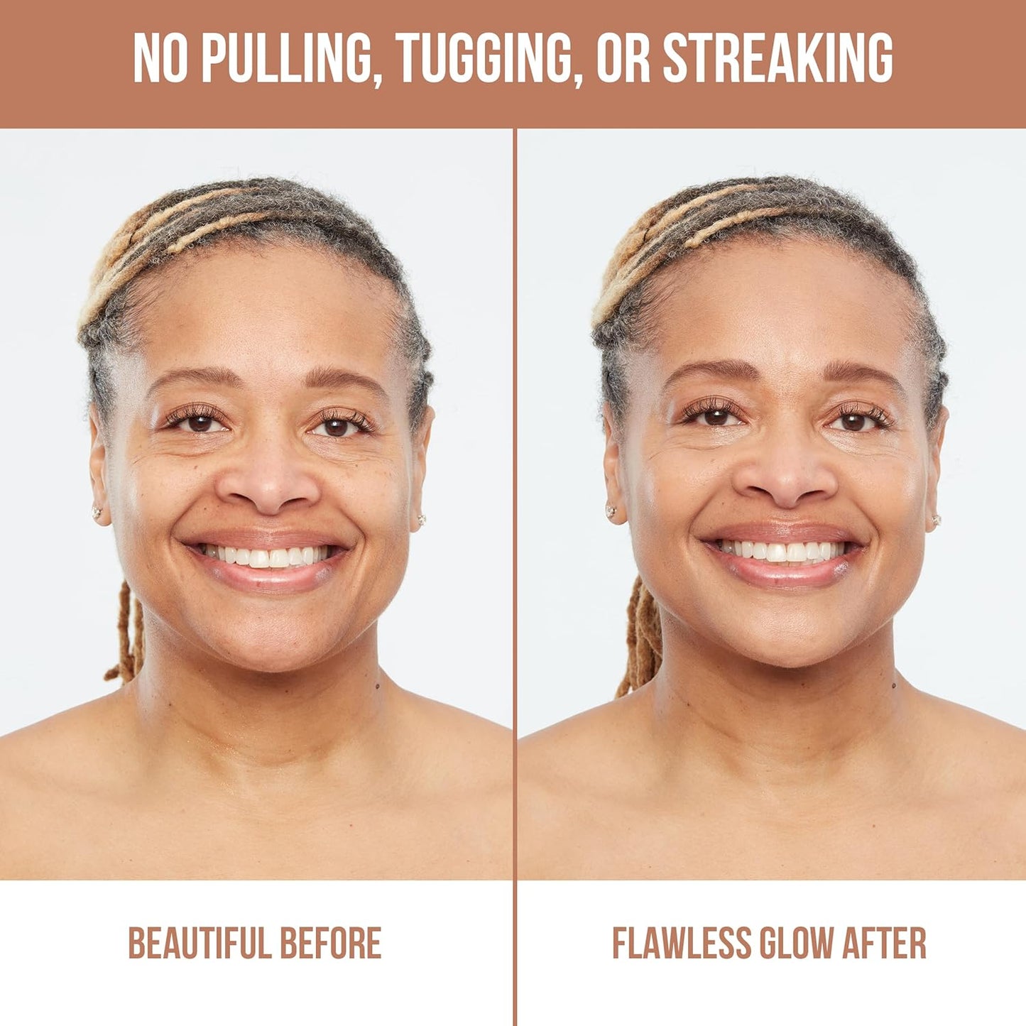 Glamazon Second to None Foundation Stick, Sunkissed Tan, Light-to-Full Coverage, Weightless Makeup With a Glowy Natural Finish