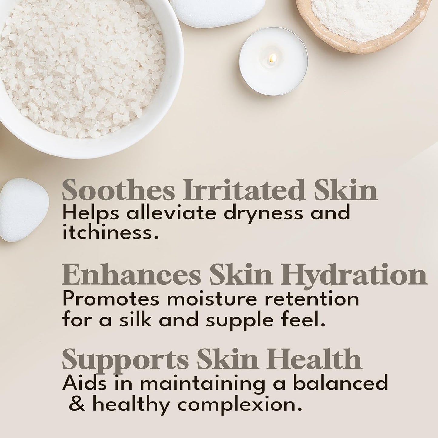 Dead Sea Warehouse – Amazing Minerals Dead Sea Bath Salts – 2 LBS – Highest Mineral Content – Natural Muscle Tension Relief