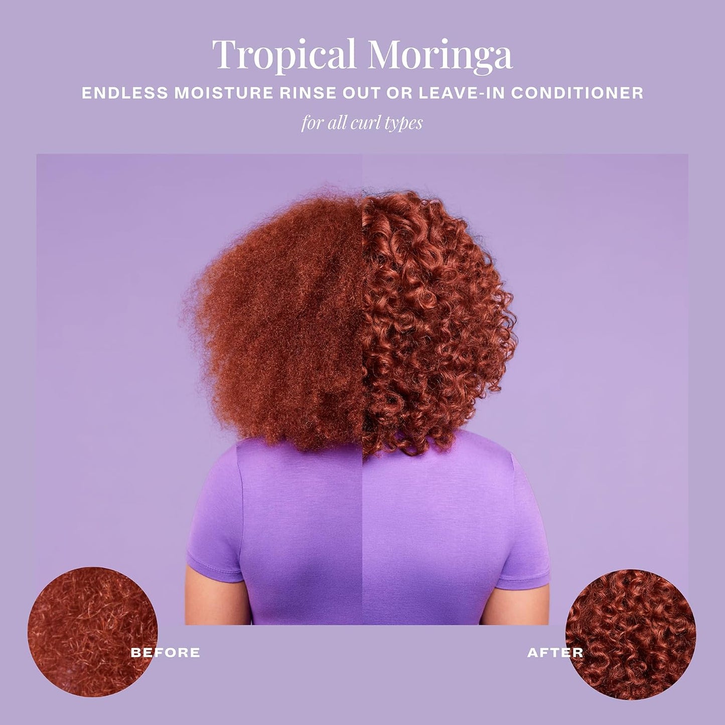 The Mane Choice Tropical Moringa Sweet Oil & Honey Endless Moisture Rinse Out or Leave In Conditioner, Detangles, Softens & Nourishes Dry, Brittle Hair, Helps Reduce Breakage & Smooth Frizz, 8 Oz