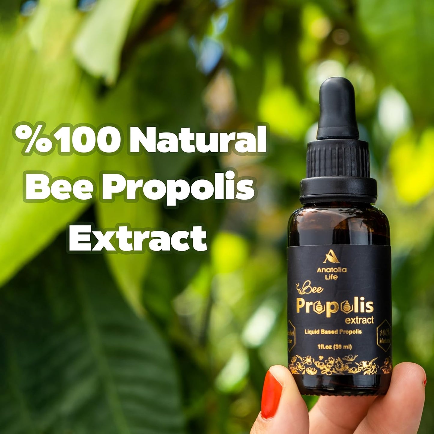 Bee Propolis Liquid Extract,Alcohol-Free Immune Support Supplement,30ml | 100% Pure Peppermint Essential Oil 20ml,Premium Grade Essential Oils for Home Diffusers, Aromatherapy,Massage and Humidifiers