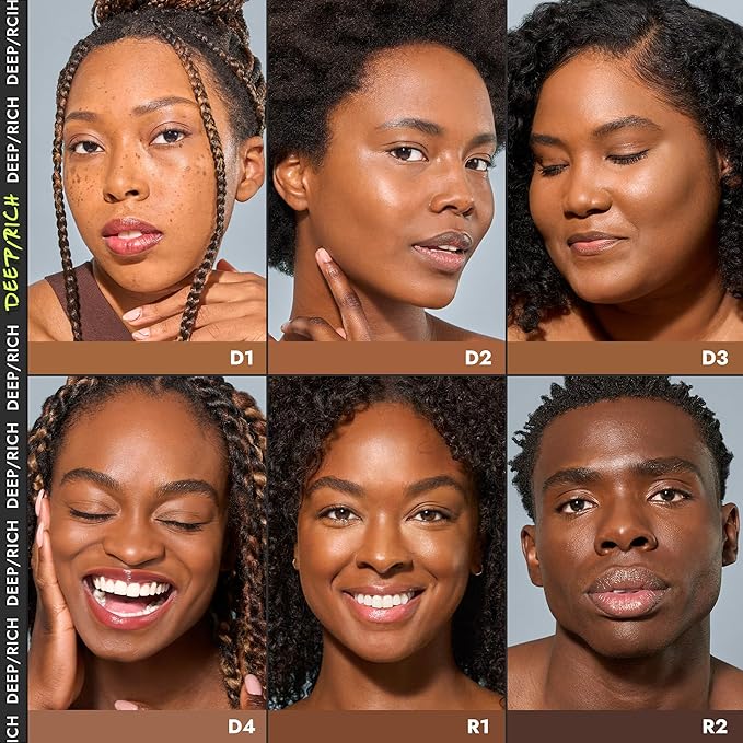 COVER FX Power Play Foundation - Shade D4 - Buildable Full Coverage - Waterproof Sweat-Proof Transfer-Proof - Natural Matte Finish - All Skin Types