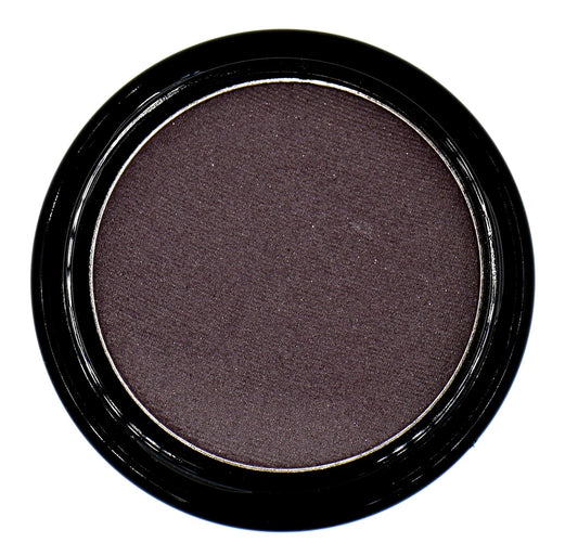 Smokey Plum Dark Purple Violet Brown Matte Opaque Pressed Powder Single Eyeshadow; Talc, Paraben & Cruelty Free