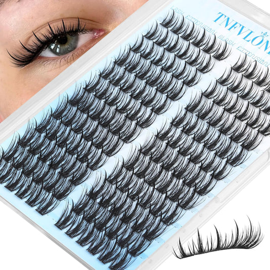 Fairy Lash Clusters Wispy Lashes Clusters Manga Cluster Eyelash Extensions Natural Eyelash Clusters with Spikes Anime Individual Lashes Extension DIY Eye Lash Cluster by TNFVLONEINS
