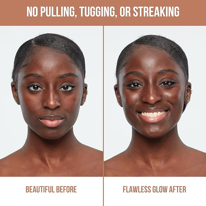 Glamazon Second to None Foundation Stick, Chocolate Mousse, Light-to-Full Coverage, Weightless Makeup With a Glowy Natural Finish