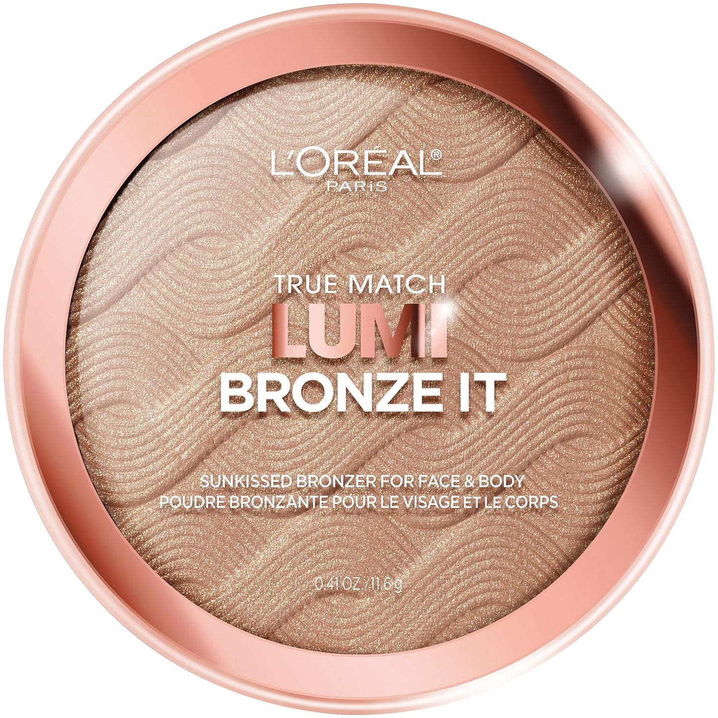 L'Oreal Paris Cosmetics True Match Lumi Bronze It Bronzer For Face And Body, Light, 0.41 Fluid Ounce